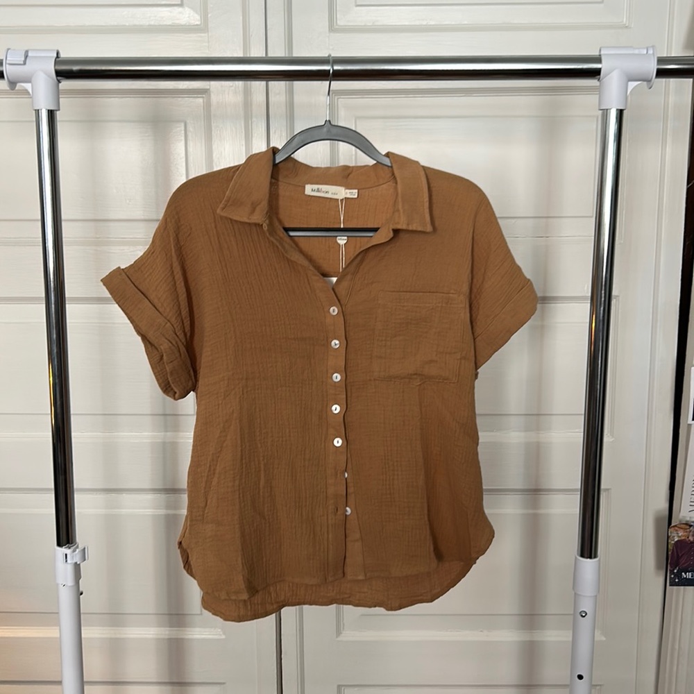 Böhme Tan Gauze Material Shirt